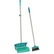 تصویر ست جارو و خاک انداز لایف هایت 41405 leifheit sweeping set -handle and dirt container