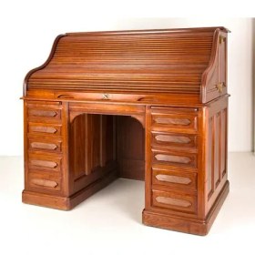 تصویر میز تحریر چوبی رولتاپ مدل A199 