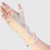 تصویر مچ بند آتل دار با پارچه سه بعدی طب و صنعت قابل استفاده در هر دوست - ضد تعریق - ضد حساسیت