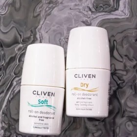 تصویر کليون دئورولان خشک ا CLIVEN DRY ROLL-ON DEODORANT CLIVEN DRY ROLL-ON DEODORANT