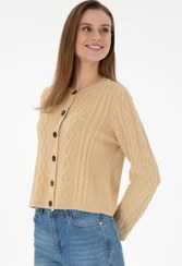 تصویر ژاکت راسته زنانه | یو اس پولو U.S. Polo Assn. 1122528 