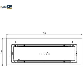 تصویر هود کن مدل آرتیما  11 سایز 80 Hood Can Artima 11