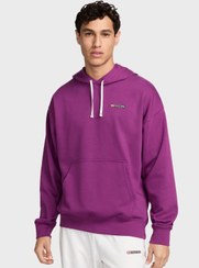 تصویر هودی فلیس کلاسی د ردیفیت برند Nike Dri-Fit Track Club Fleece Hoodie