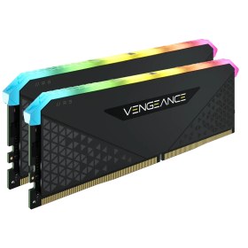 تصویر حافظه رم دسکتاپ دو کاناله Corsair مدل VENGEANCE RGB RS 32GB 3200 