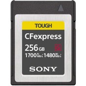 تصویر کارت حافظه سونی Sony 256GB Cfexpress Tough memory card Sony 256GB Cfexpress Tough memory card