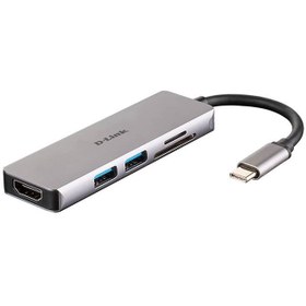 تصویر هاب USB0.3 دی لینک مدل D-Link DUB-M530 هاب 5 پورت D-Link مدل DUB-M530