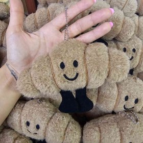 تصویر چارم بگ/ آویز کیف کروسان charm bag croissant