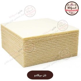 تصویر نان میکادو بسته بندی 28 عددی 