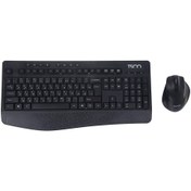 تصویر کیبورد و ماوس بی‌سیم تسکو مدل TKM 7110W ا Tsco TKM 7110W Wireless Keyboard and Mouse Tsco TKM 7110W Wireless Keyboard and Mouse