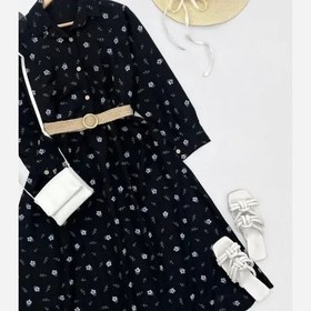 تصویر پیراهن زنانه گلریز مدل تیموتی 