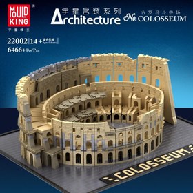 تصویر لگوی بنای تاریخی Colosseum روم باستان 