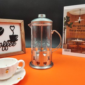 تصویر فرنچ پرس استیل 600ML 