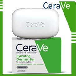 تصویر صابون پاک کننده و آبرسان سراوی CeraVe Bar 