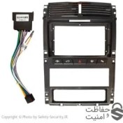 تصویر قاب مانیتور خودرو مدل 9 مناسب برای پژو پارس پرشیا داشبرد جدید 