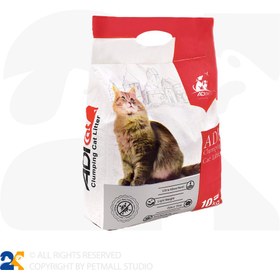 تصویر خاک بستر گربه آدی کت با رایحه هلو وزن 10 کیلوگرم 
