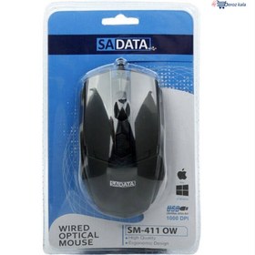 تصویر موس SADATA SM-411 OW SADATA SM-411 OW Wired Mouse