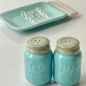 تصویر ست نمکپاش و فلفل‌پاش سرامیکی دو عددی 