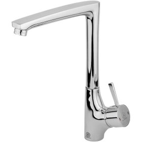 تصویر ست شیرآلات قهرمان مدل الماس دسته ارکیده Ghahraman Bath Faucet Chrome Almas Model