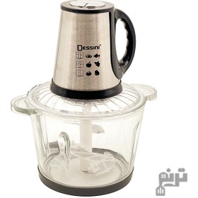 تصویر خردکن بدنه پیرکس 3 لیتر دسینی ا dessini 3 litre pyrex food chopper dessini 3 litre pyrex food chopper