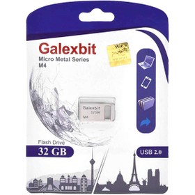 تصویر Galexbit Micro metal series M4 USB2.0 Flash Memory-32GB (گارانتی تلاش) 