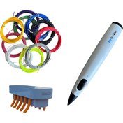 تصویر قلم طراحی سه بعدی مای ریول مدل RP-300B به همراه فیلامنت و کیت ساخت سازه‌های متحرک 