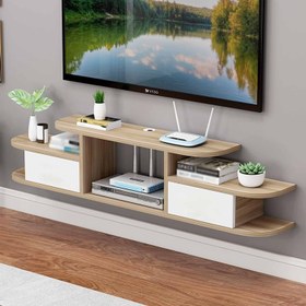 تصویر میز تلویزیون دیواری Owens Cho Modern Wall mounted Tv Table