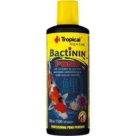 تصویر محلول باکتری تروپیکال مدل Bactinin pond حجم 500 میلی لیتر 