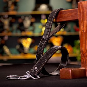 تصویر ست قلاده سگ کروکودیل شیرشاه مدل ST111 