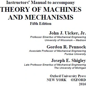 خرید و قیمت دانلود کتاب Solution Manual Theory of Machines and ...