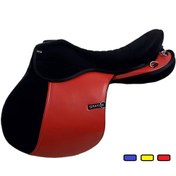 تصویر زين طرح پرش استاتوس (مخملی رنگی) 