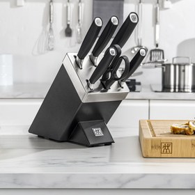 تصویر ست چاقو زولینگ آلمان ZWILLING All Star Self Sharpening Silver Knife Block &#8211; ارسال 10 الی 15 روز کاری 