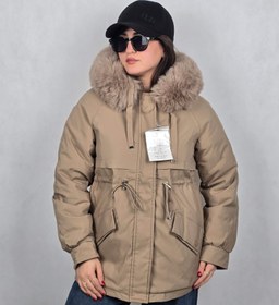 تصویر کاپشن بلند خزدار 603.1 