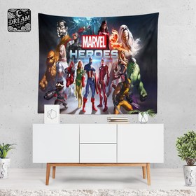 تصویر بک دراپ Marvel heroes 