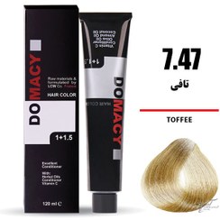 تصویر رنگ مو دوماسی شماره ۷.۴۷ سری کافی شاپ حجم ۱۲۰ میلی لیتر 