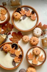 تصویر شمع پاییزی 