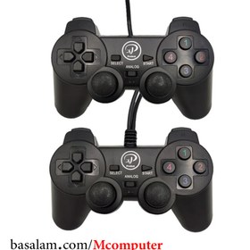 تصویر دسته بازی ایکس پی مدل MX213M بسته دو عددی XP MX213M PC Gaming Controller