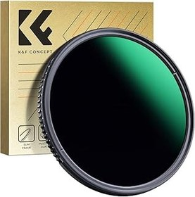 تصویر K&F Concept 58mm متغیر ND3-ND1000 فیلتر قابل تنظیم فیلترهای چگالی خنثی ND برای لنزهای دوربین DSLR (سری NANO-D) K&amp;F Concept 58mm Variable ND3-ND1000 Filters Adjustable ND Neutral Density Filters for DSLR Camera Lens (Nano-D Series)