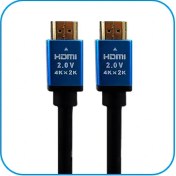 تصویر کابل HDMI 4K مدل ۲.۰ پریمیوم | 1/5 و 3 متری 