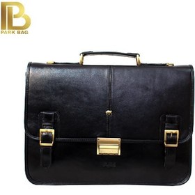 تصویر کیف اداری تمام چرم طبیعی برند بوفالو مدل Meri 