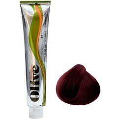 تصویر رنگ مو الیو شماره 7.6 رنگ ماهاگونی روشن Olive