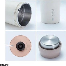 تصویر فلاسک برقی قابل حمل شیائومی 17PIN مدل XLB001 Xiaomi 17PIN XLB001 Portable Boiling Cup