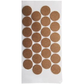 تصویر نمد زیر مبلی دایره 12 