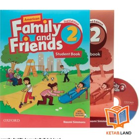 تصویر کتاب امریکن فمیلی اند فرندز 2 ویرایش دوم AMERICAN Family And Friends 2