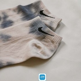 تصویر جوراب نایک آبرنگی مچی دارک مود Dark Mode Tiedye Socks