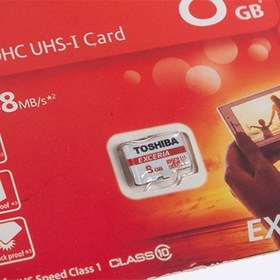 تصویر کارت حافظه microSDHC توشیبا مدل M301 کلاس 10 ظرفیت 8 گیگابایت 