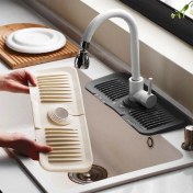 تصویر آبگیر دور سینک سیلیکونی 