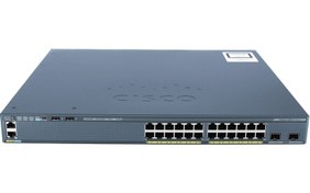 تصویر سوئیچ شبکه سیسکو 24 پورت مدل WS C2960X 24PD L ا Cisco Switch WS C2960X 24PD L Cisco Switch WS C2960X 24PD L