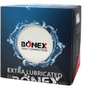 تصویر کاندوم بونکس فوق روان بسته 12 عددی ا Bonex extra lubricated condoms Bonex extra lubricated condoms