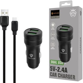 تصویر شارژر فندکی LENYES CA865 USB+PD LENYES CA865 USB+PD lighter charger