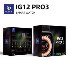 تصویر ساعت هوشمند مدلIG12 PRO3 